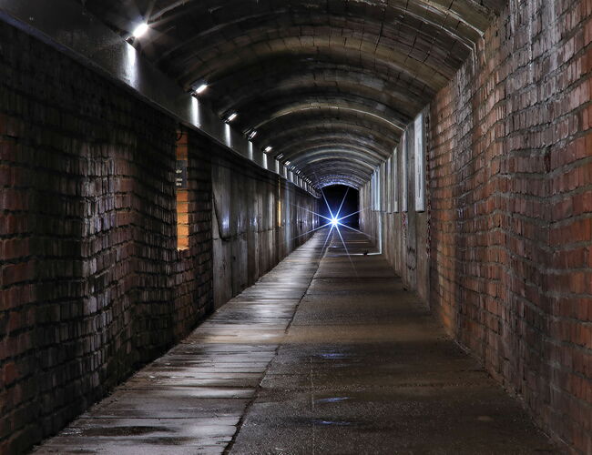 Stollen in der Marienglashöhle