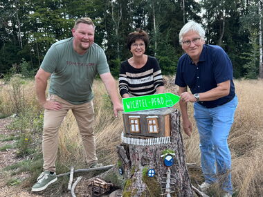 Eröffnung Wichtelpfad in Fintserbergen