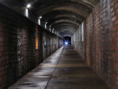 Stollen in der Marienglashöhle