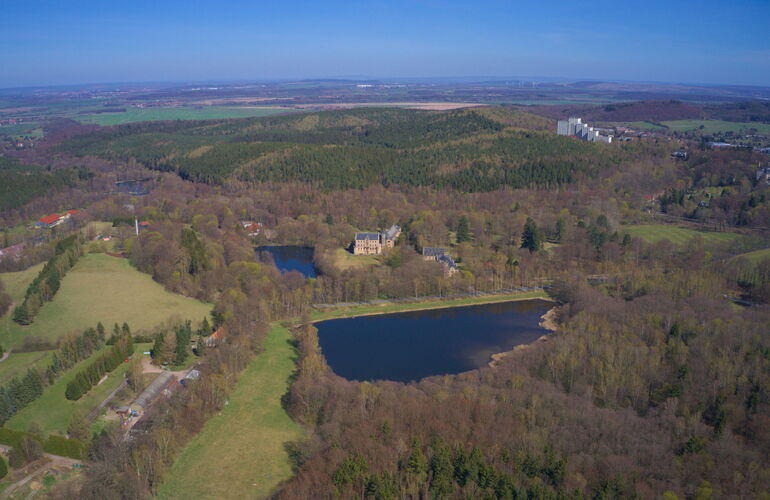 Reinhardsbrunn von oben