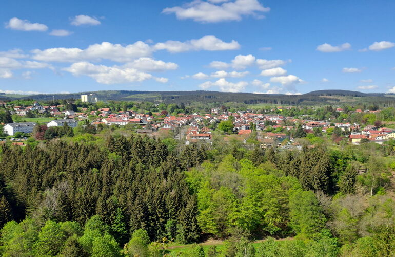 Blick auf Finsterbergen