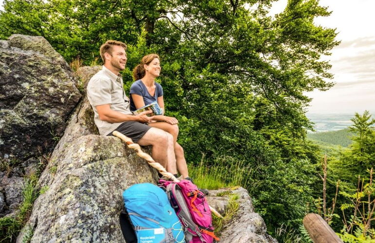 Aussichtspunkt am Rennsteig © Dominik Ketz