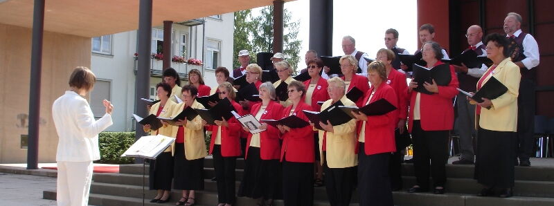 Parksingen mit der Sängervereinigung Harmonie