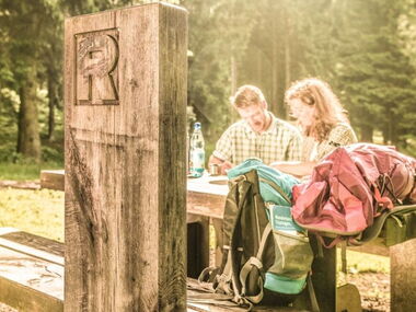 Rastplatz am Rennsteig © Dominik Ketz