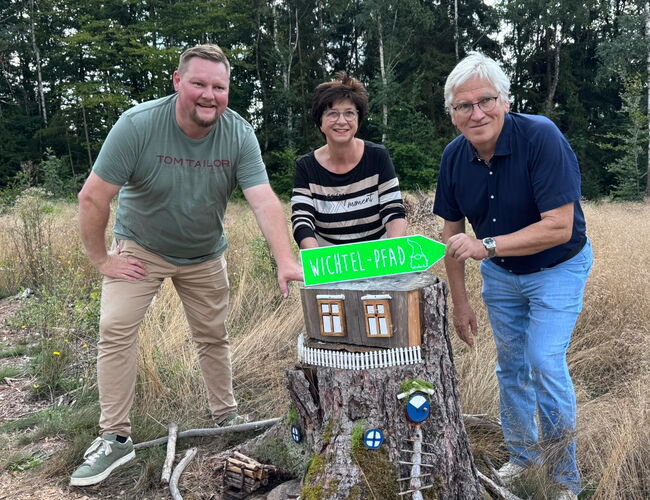Eröffnung Wichtelpfad in Fintserbergen