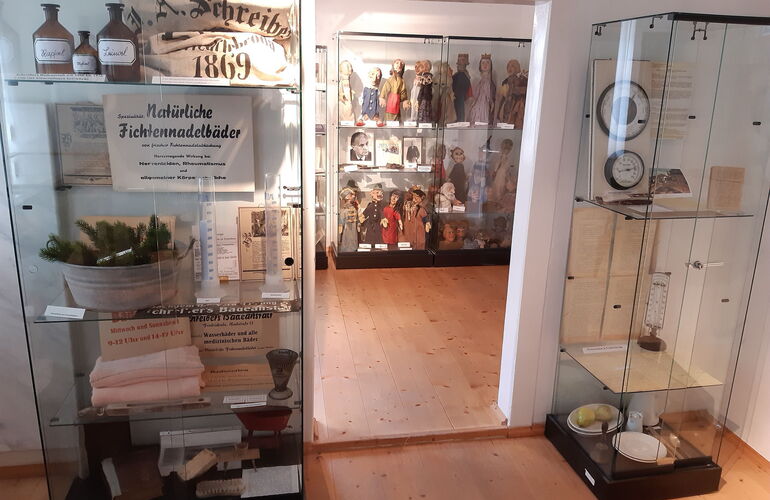 Ausstellungsraum zur Kur im Heimatmuseum Friedrichroda